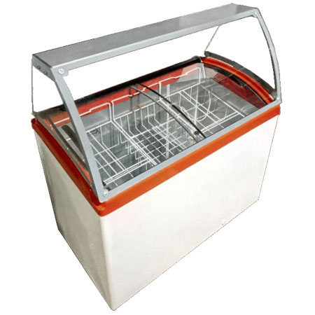 Витрина для мороженого Italfrost Selfmade, 400 л, в аренду, для пакетированного и развесного продуктов